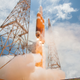 Illustration for article titled These Photos of Worlds Largest Rocket Launch Are Incredible